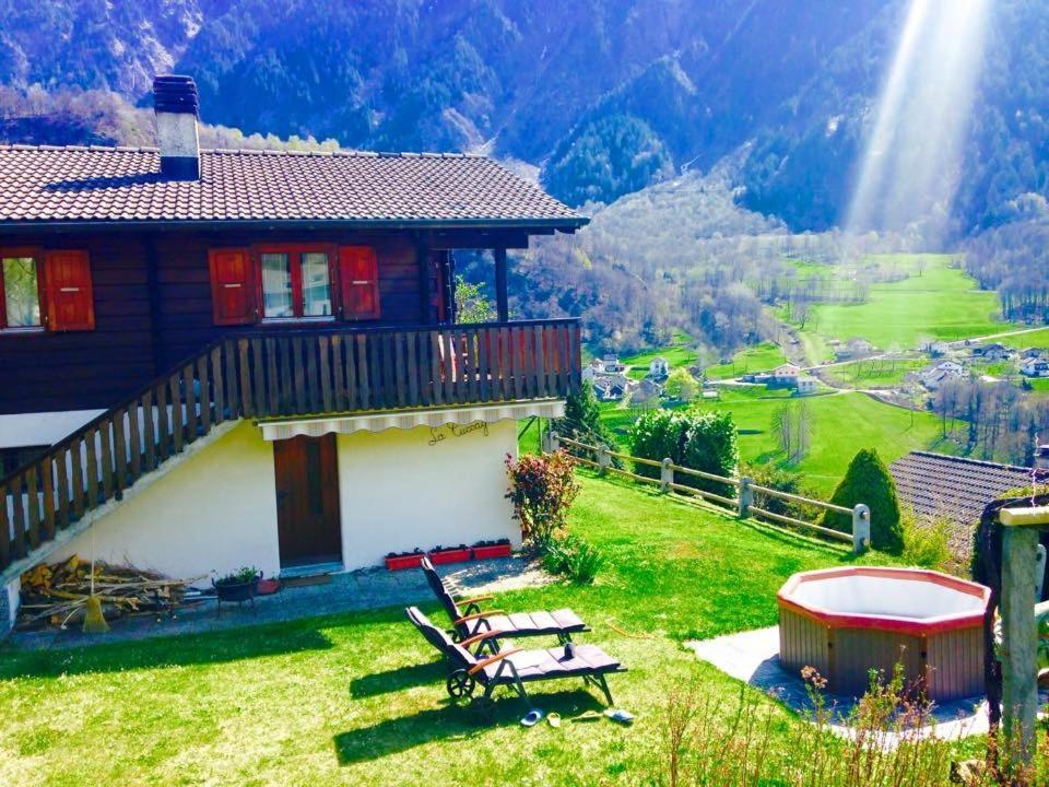 Modern Charme Studio In Chalet Βίλα Ponto Valentino Εξωτερικό φωτογραφία